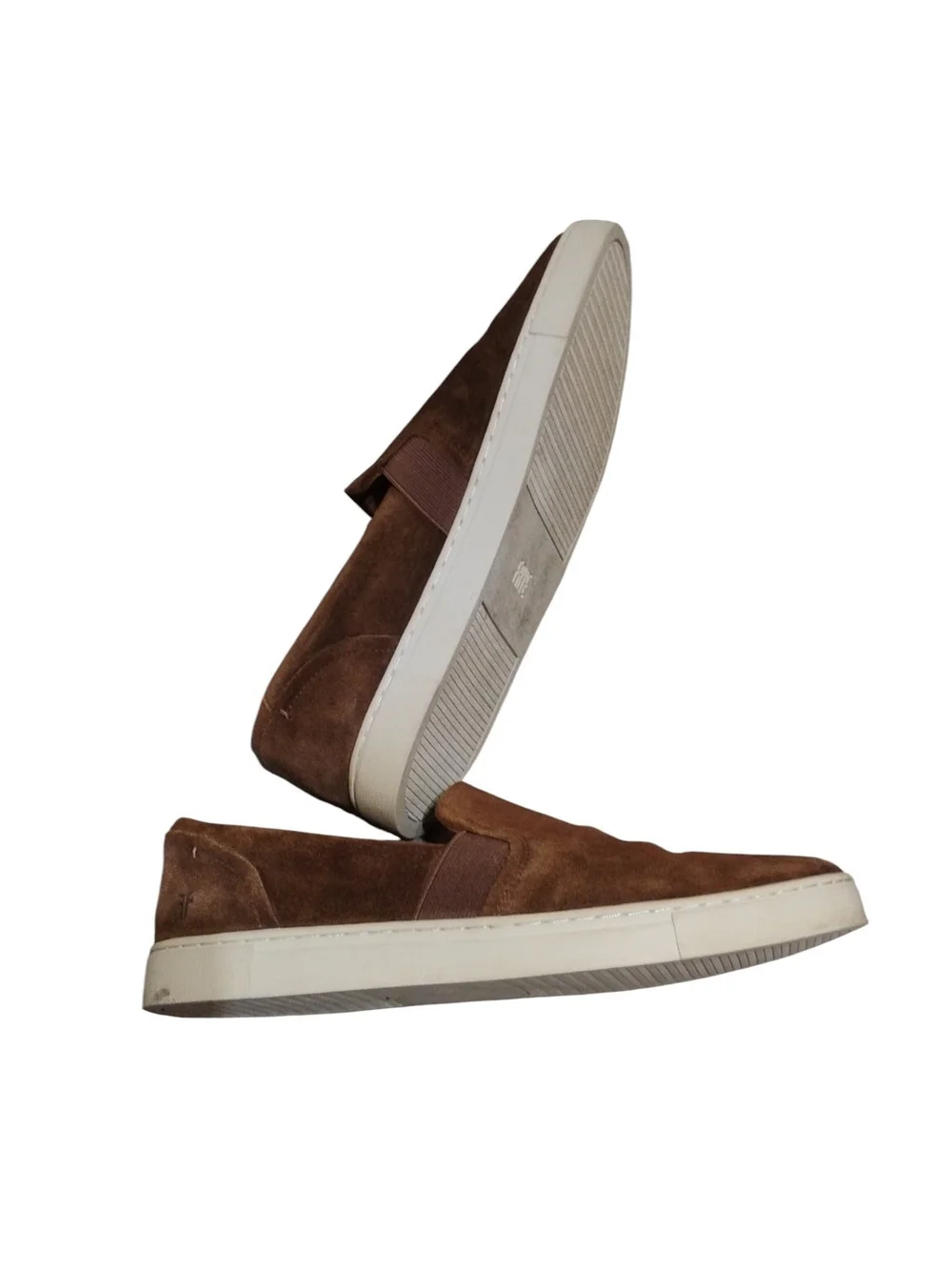 Frye Women's Ivey Brown Suede Slip-On Casual Shoes Size 9.5